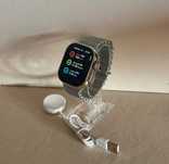 Smartwatch srebrny komplet