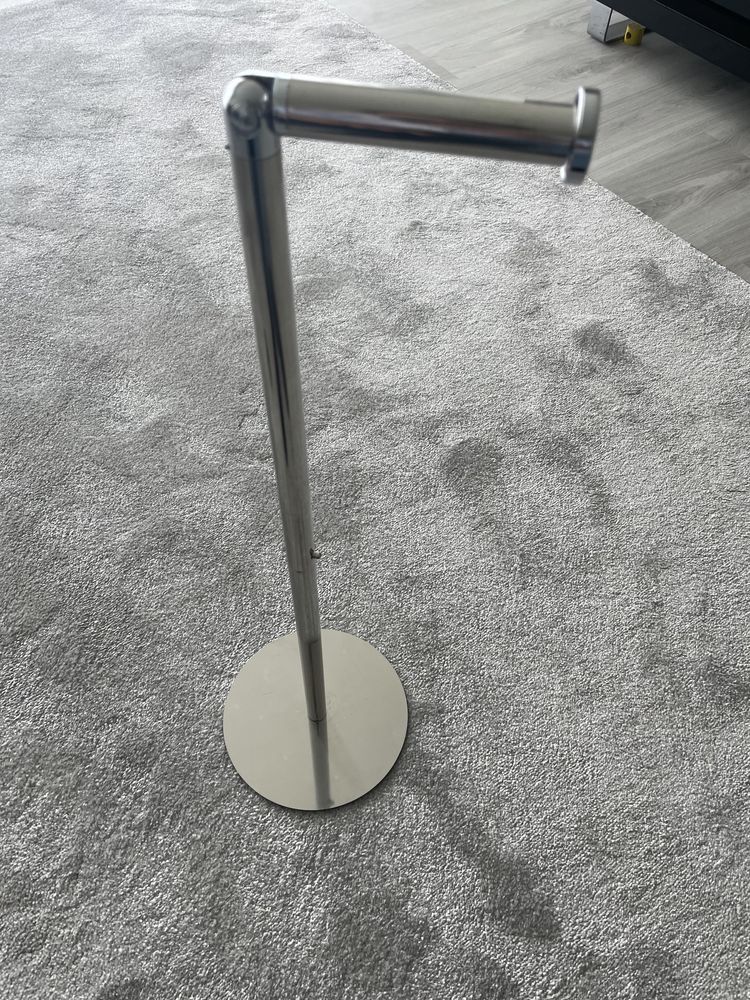 Suporte Rolo Papel Higienico - Inox