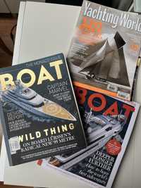 Boat i Yachting World zestaw magazynów