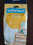 Нагрудник одноразовий Babylove,слюнявчик