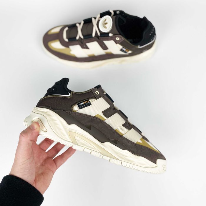 Кросівки Adidas Niteball Cordura Brown/Wonder White Оригінал