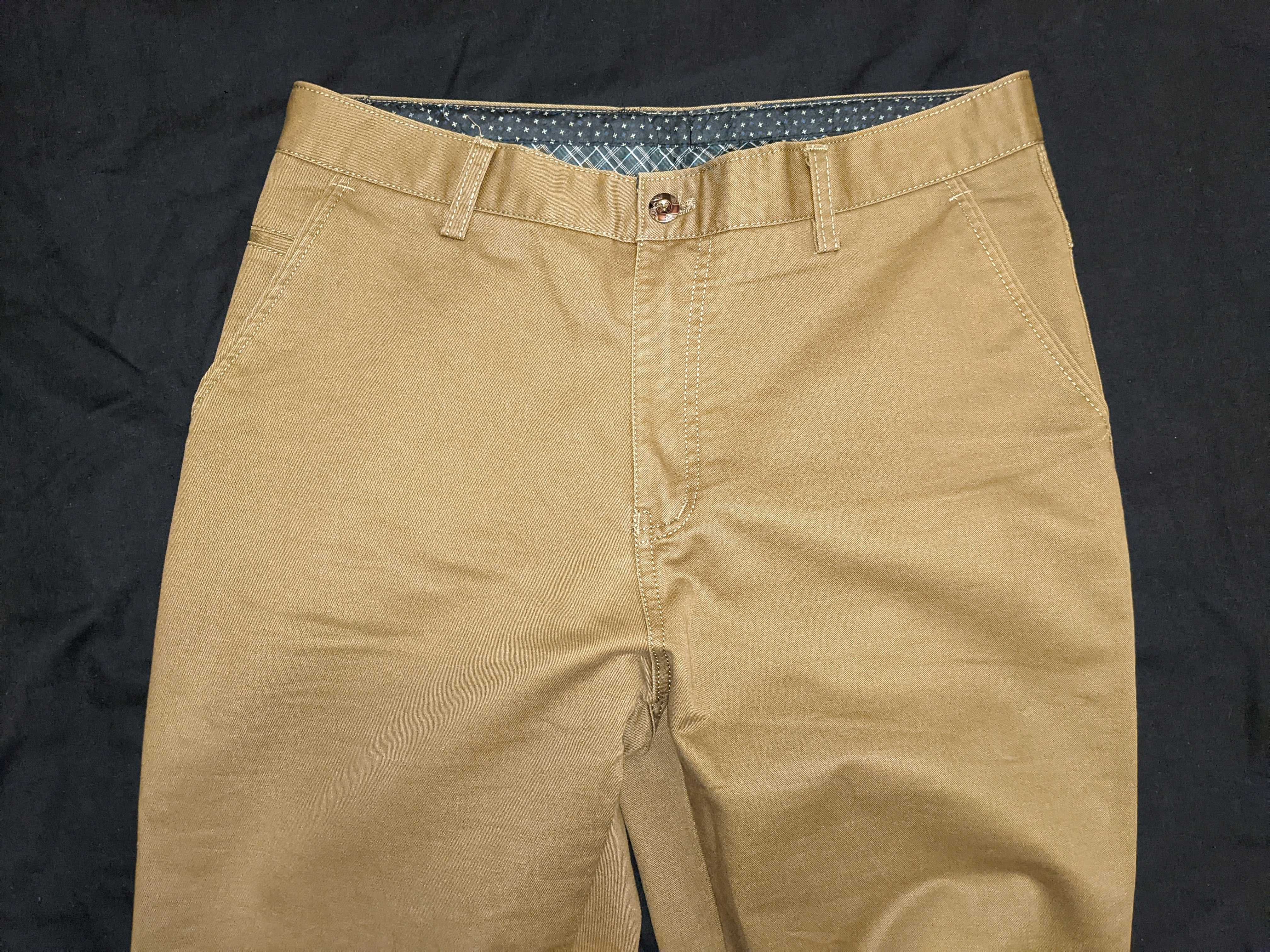 Штани casual chinos коричневі W32 нові