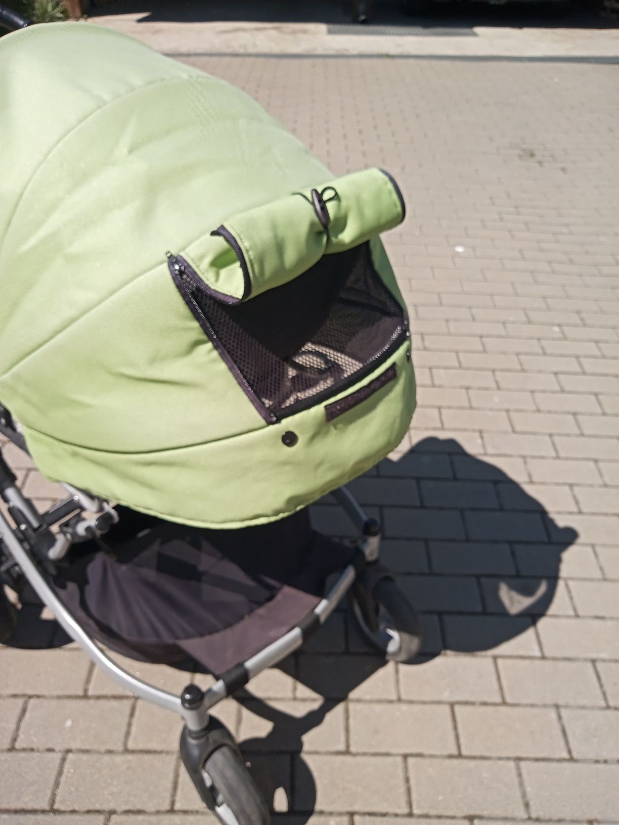 Wózek dziecęcy gondola , spacerówka , fotelik samoch + adaptery+ inne