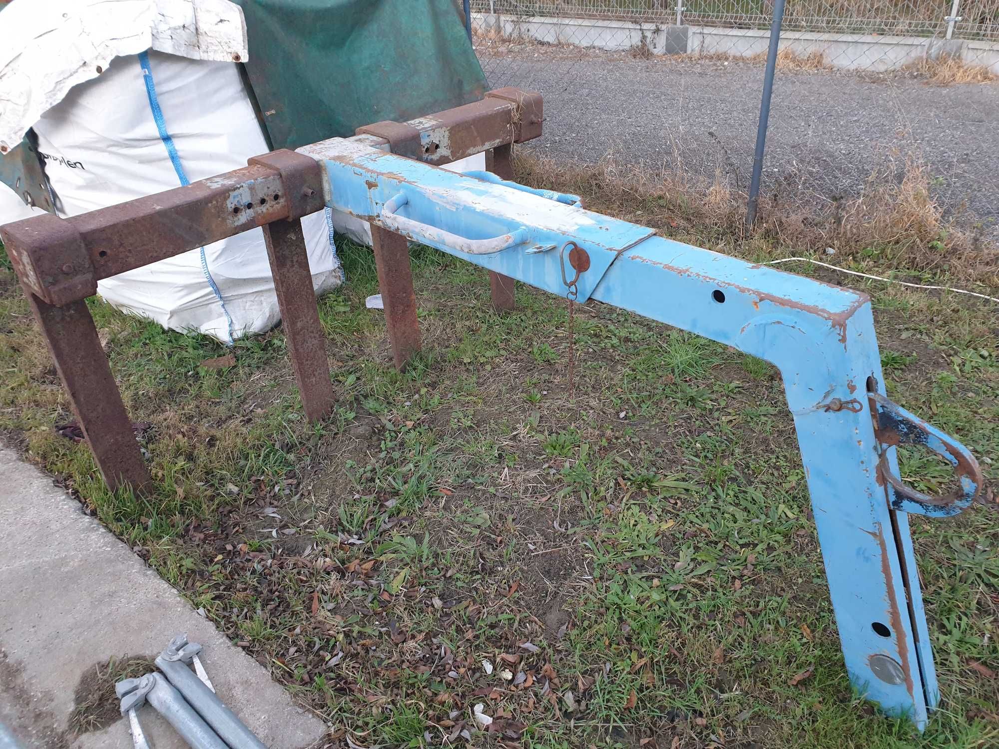 Widły do żurawia , hds , Stalimet udźwig 3000 kg Bardzo solidne.