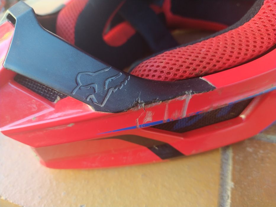 Capacete Fox V1 red