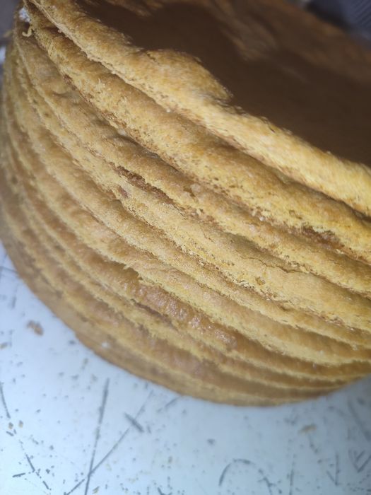 Медові коржі домашні