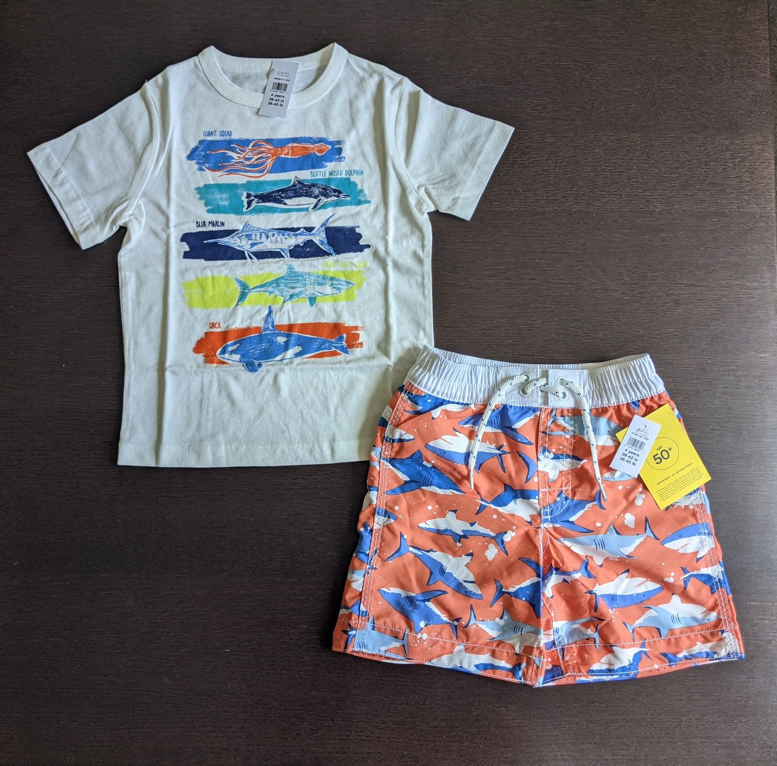 Пляжные шорты Gap 4t, футболка gap 4 года, майка, плавки 104, old navy