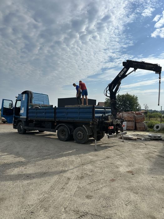 Вантажні грузові перевезення послуги краном маніпулятором до 14тон!