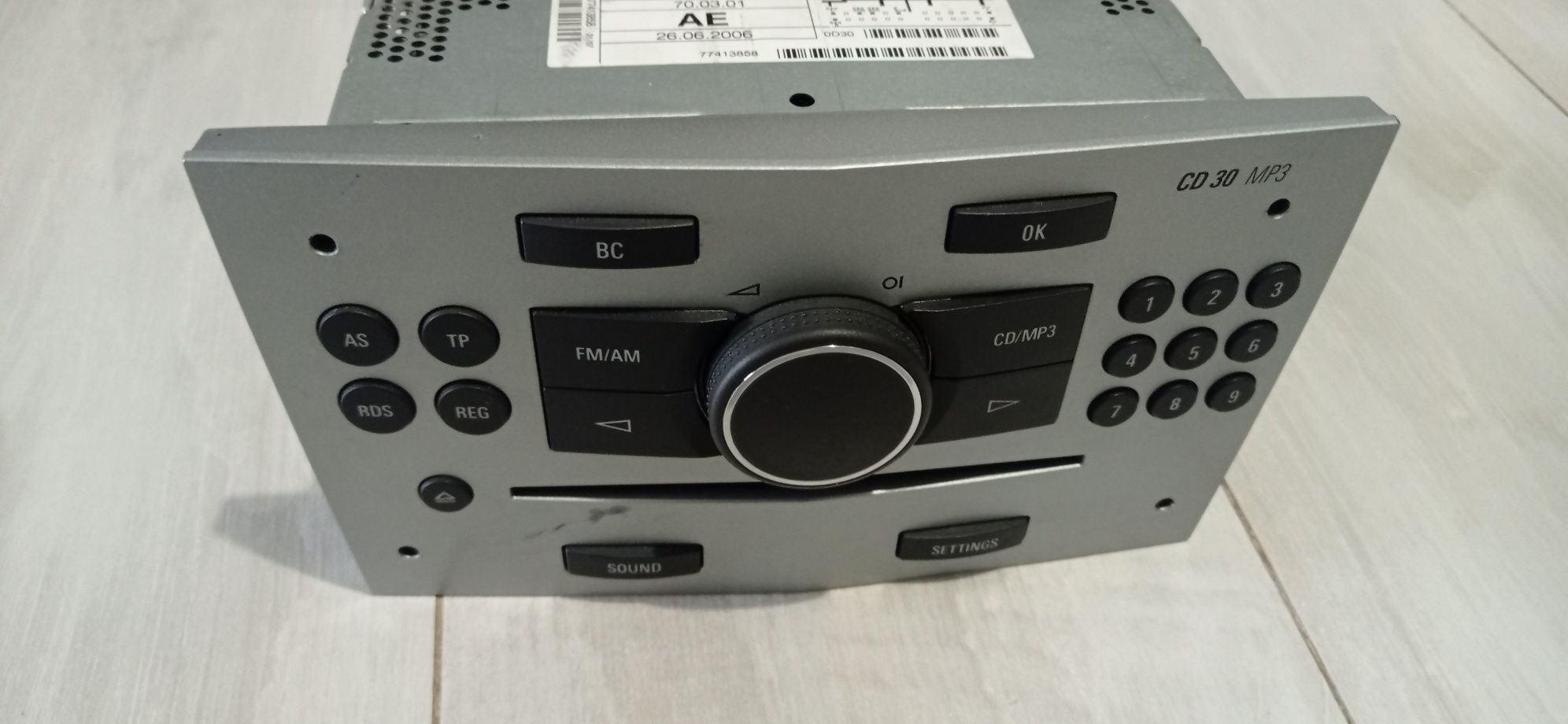 cd30 mp3 | bid | Opel Astra h / дисплей та магнітофон