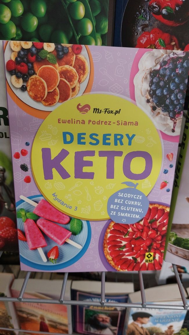 Książka Desery Keto