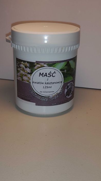 Maść z kwiatów kasztanowca-125 ml