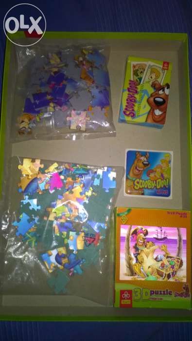Scooby Doo 4w1 - 90046 Trefl zestaw puzzli