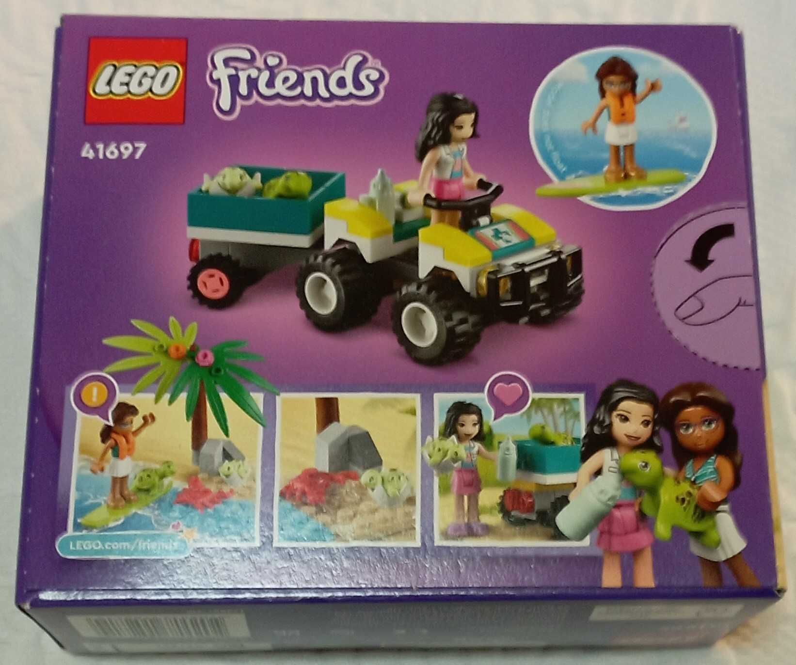 lego friends 41697 turtle protction vehicle selado