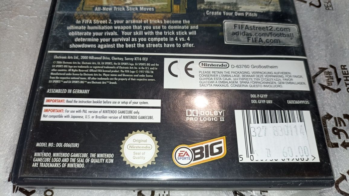 FIFA Street 2 Nintendo GameCube super stan zamiana
