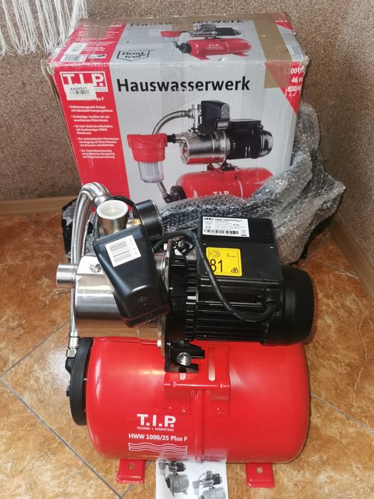 Hydrofor pompa T. I. P HWW  1000/25 Plus F