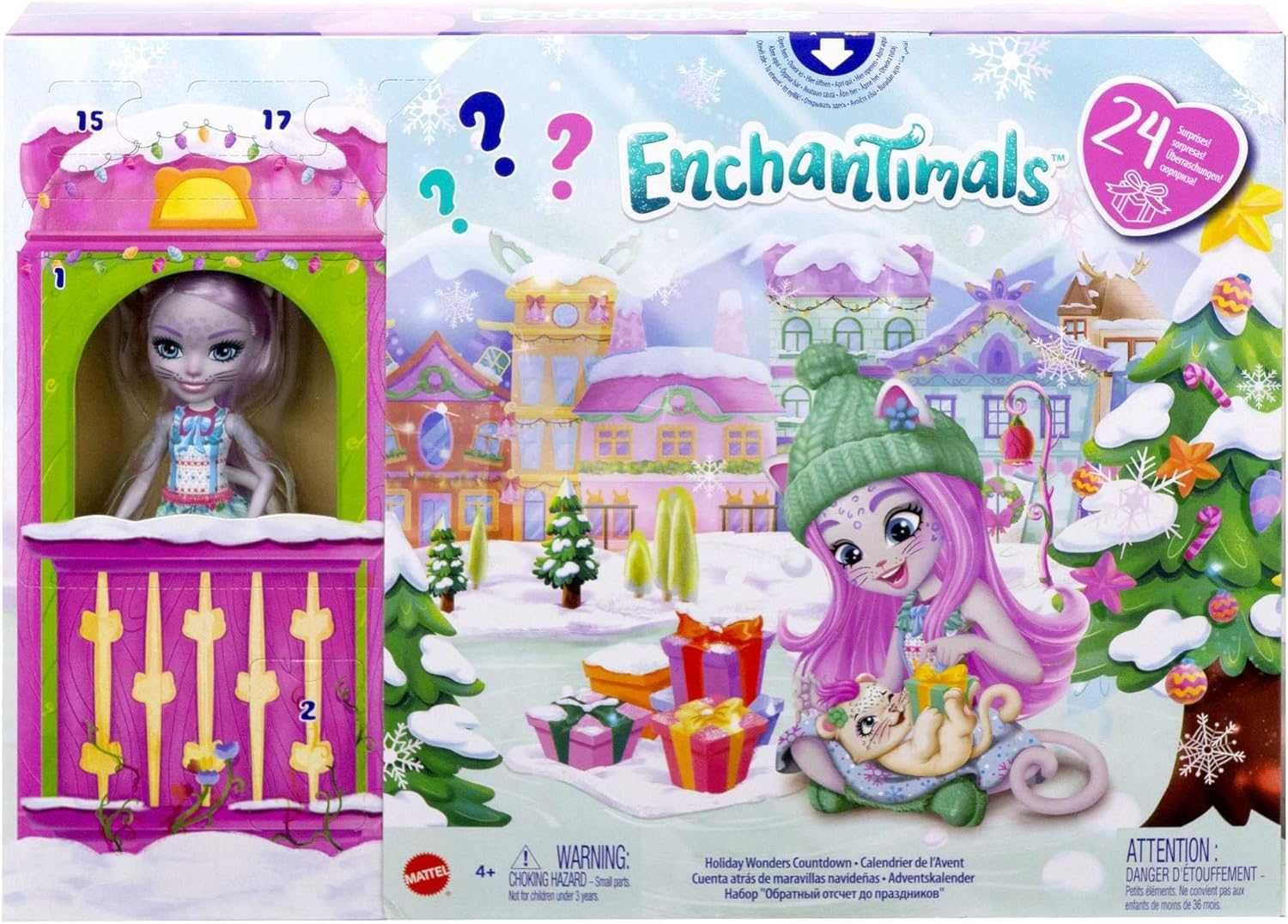 Адвент календарь Энчатималс Enchantimals Christmas Advent Calendar