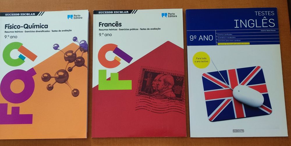 Livros de Apoio ao Estudo - 9° ano