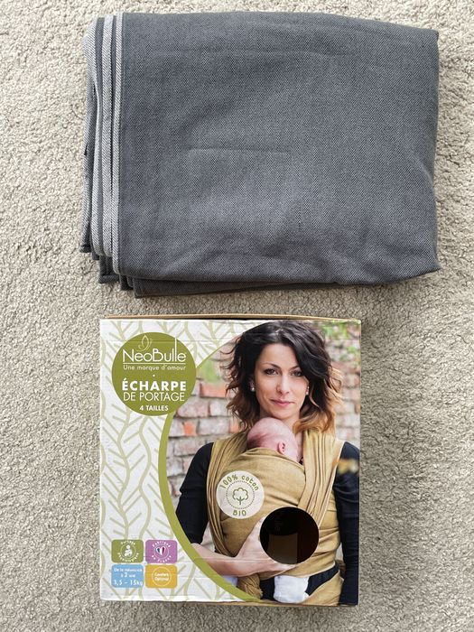 Pano tecido Porta-Bebés Neobulle - Excelente Estado