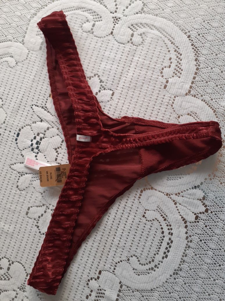 "Victoria's Secret"-PINK, stringi damskie z USA, rozm.XL