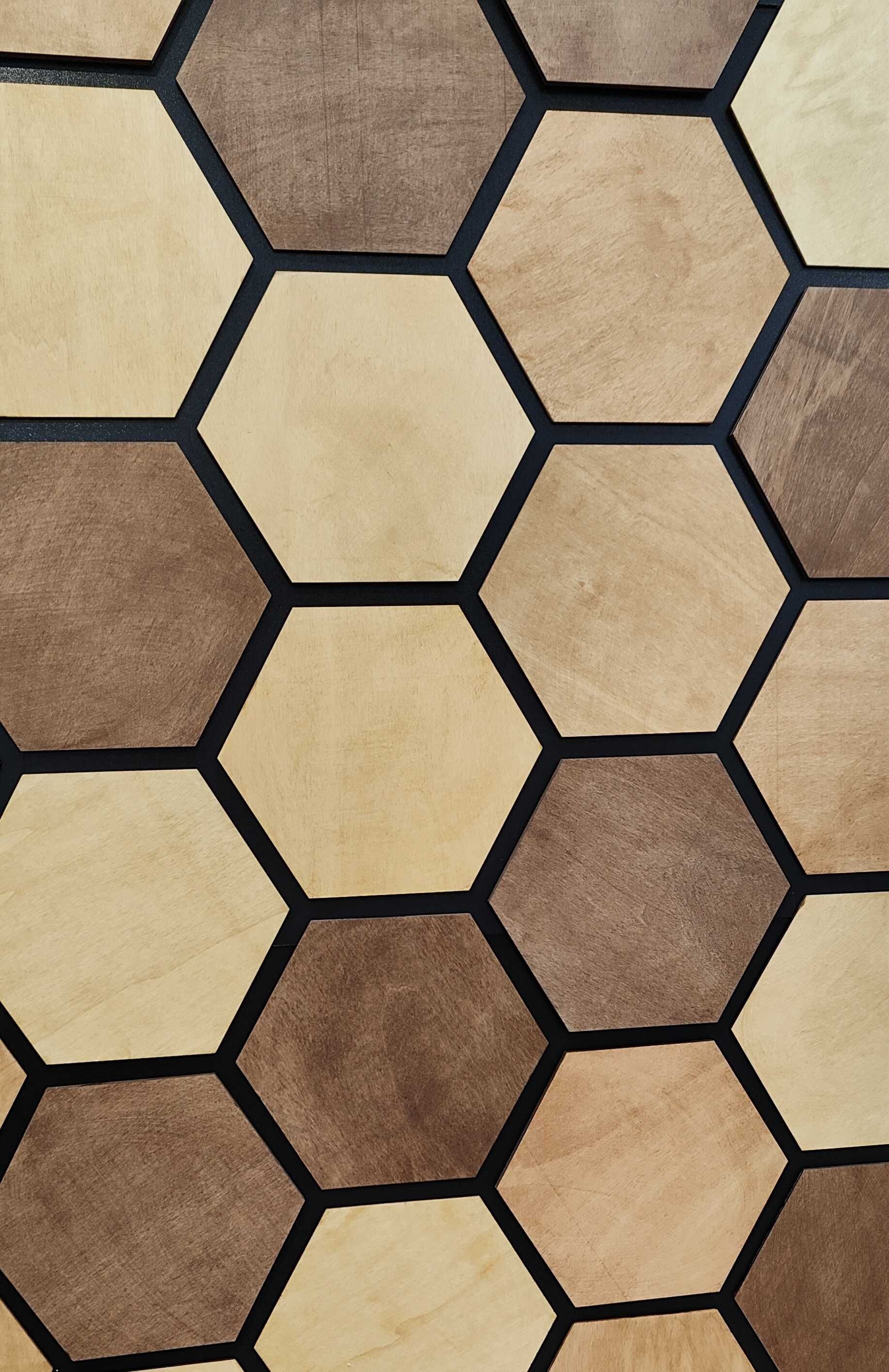 Heksagon, hexagon sklejka 3mm zaimpregnowany plaster miodu