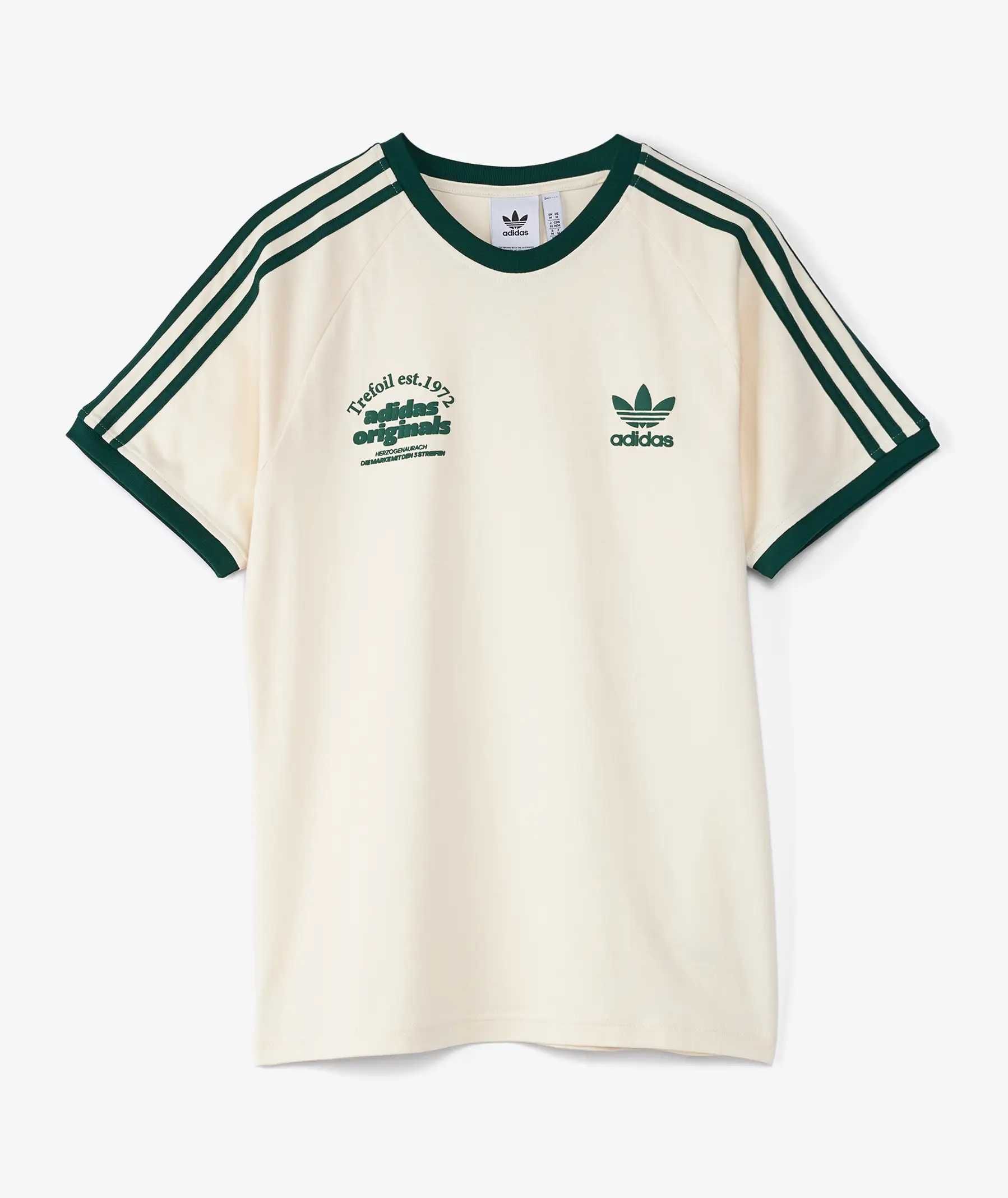 Футболка Adidas Originals sport ARCHIVE 3-STRIPES T-Shirt BEIGE IU0217