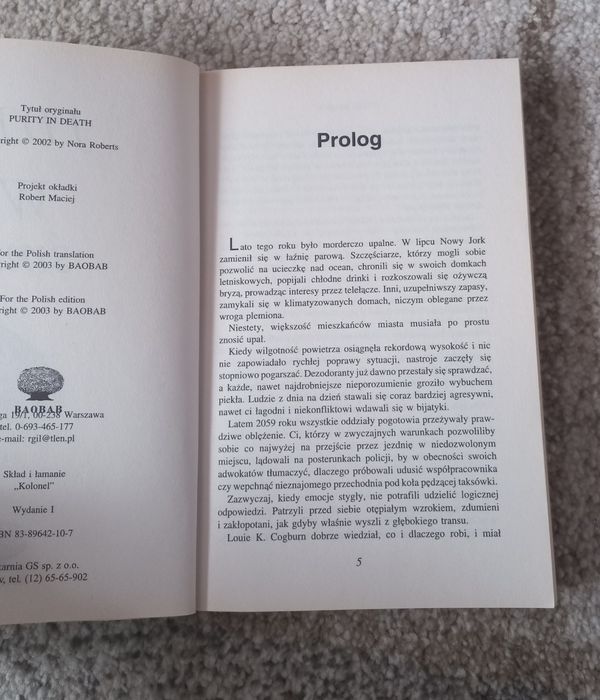 Wirus śmierci J D Robb Nora Roberts