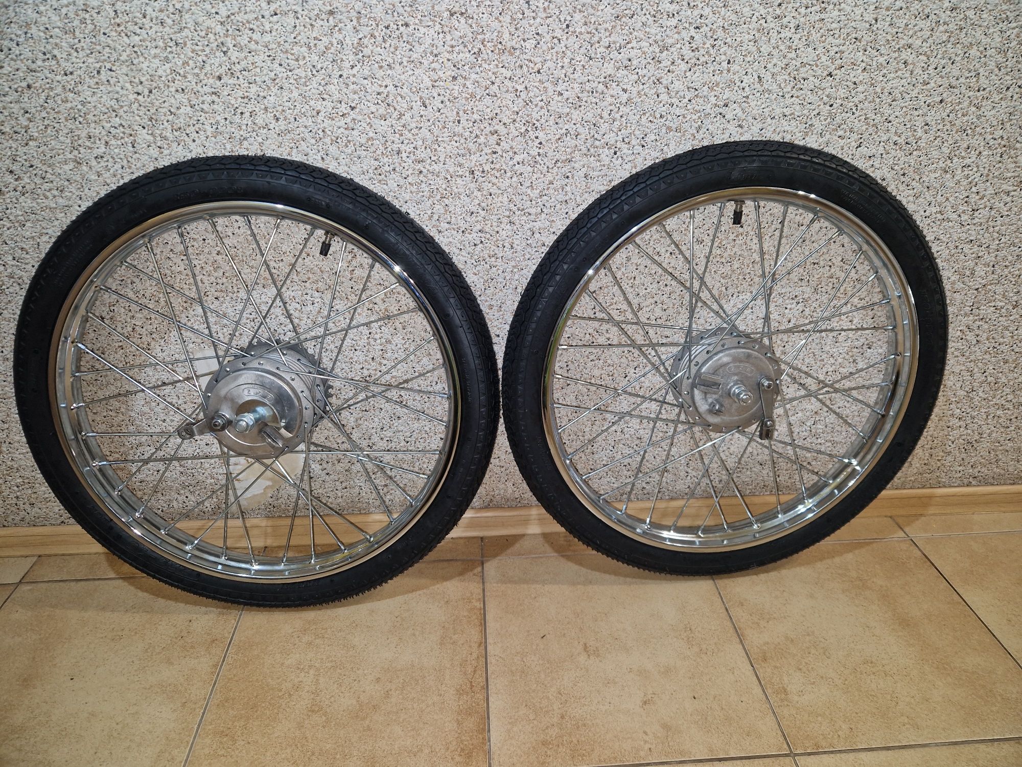 Odnowione kola kpl Romet komar r19" pl wycentrowane