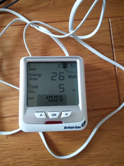 Licznik energii elektrycznej kosztów bezprzewodowy zwyświetlaczem Nowy