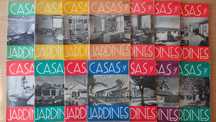 Casas y Jardines, anos 40/50, revistas antigas de decoração