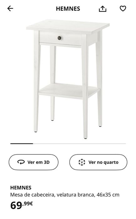 Mesa IKEA Hemnes
