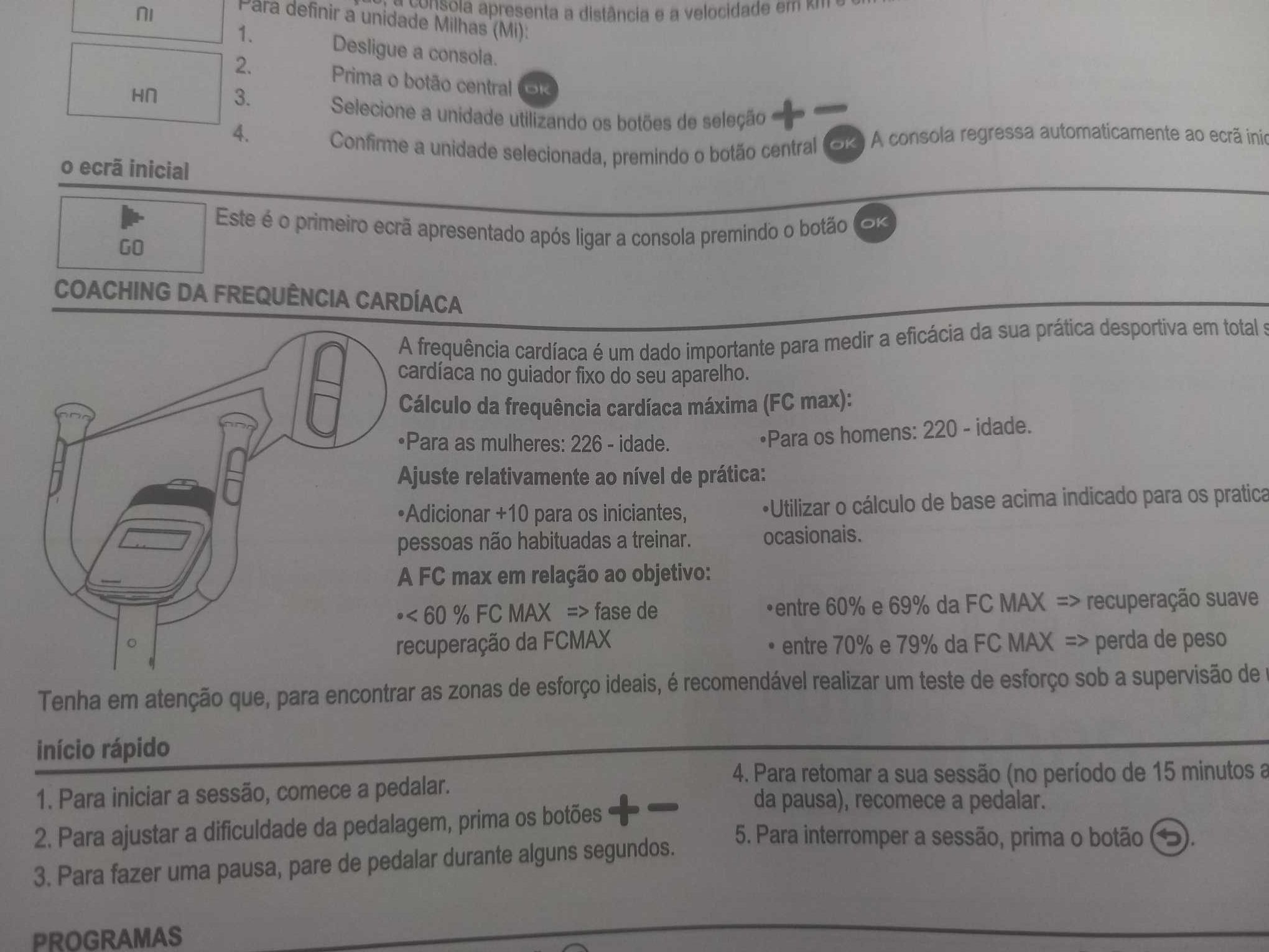 Bicileta estatica Domyos FEL 120