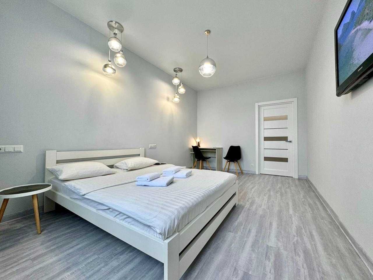 ApartPoltava Елітна НОВОБУДОВА новий ремонт Тропічний душ, фіск.чек