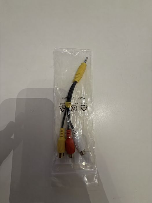 Cabo audio/video novo