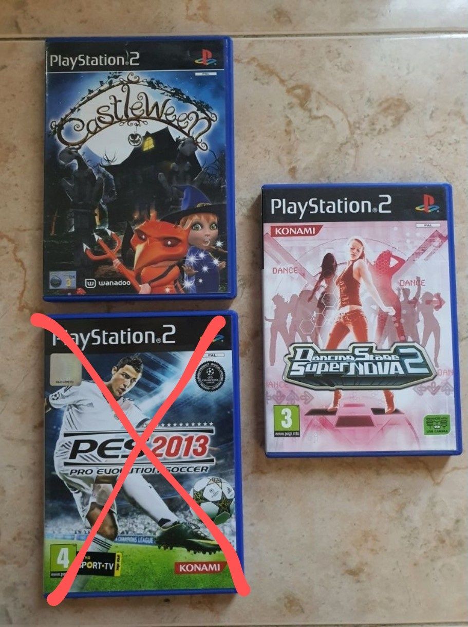 Jogos ps2 4€ cada
