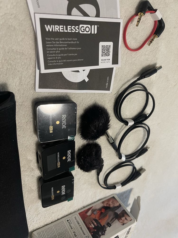 Rode Wireless go ii | Go 2 | mikrofony