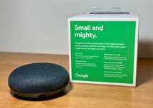 Google Home Mini Smart Speaker Assistant Model 10395A (Charcoal)