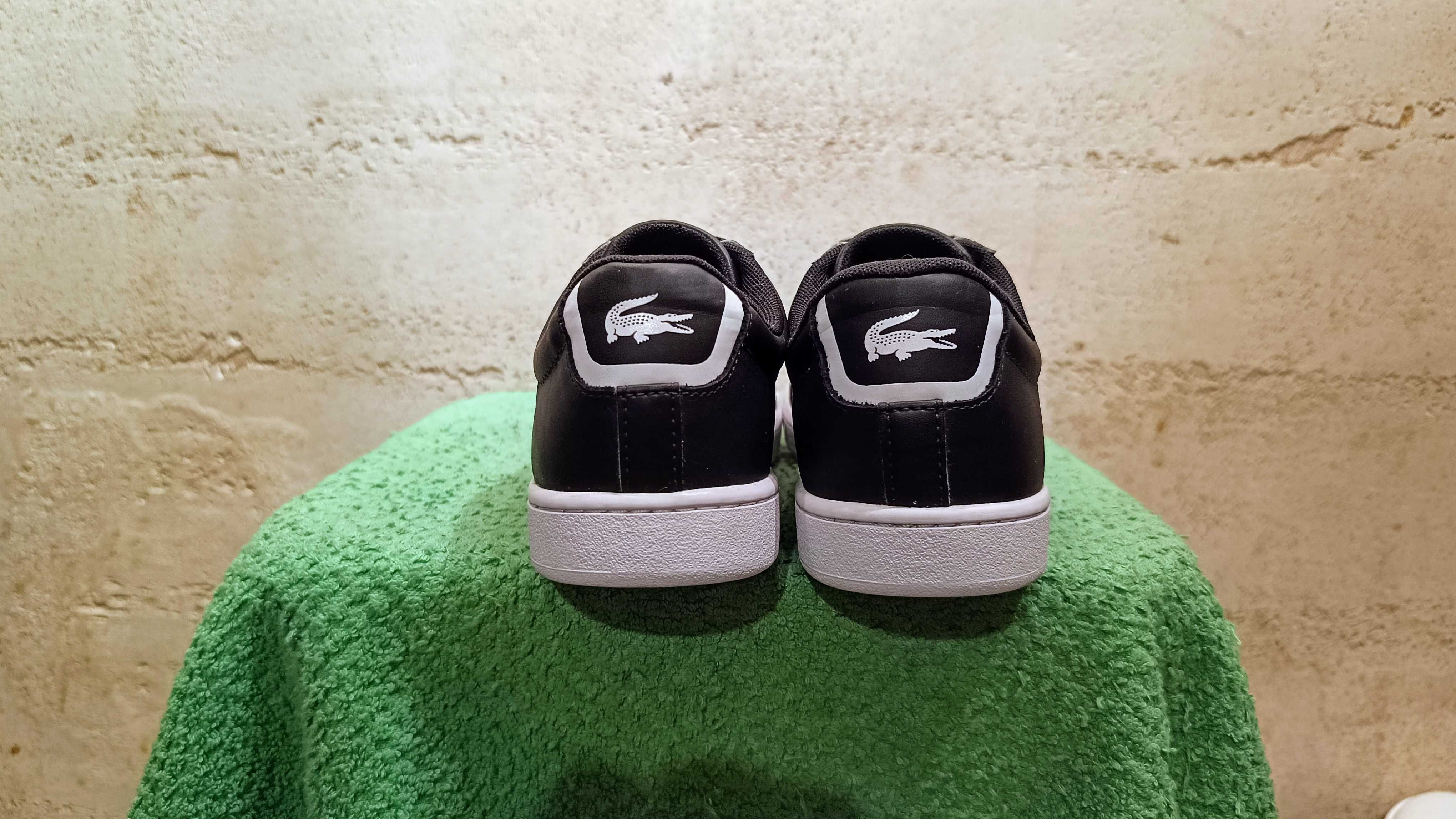 Damskie sneakersy LACOSTE CARNABY EVO r.36 skóra stan bardzo dobry