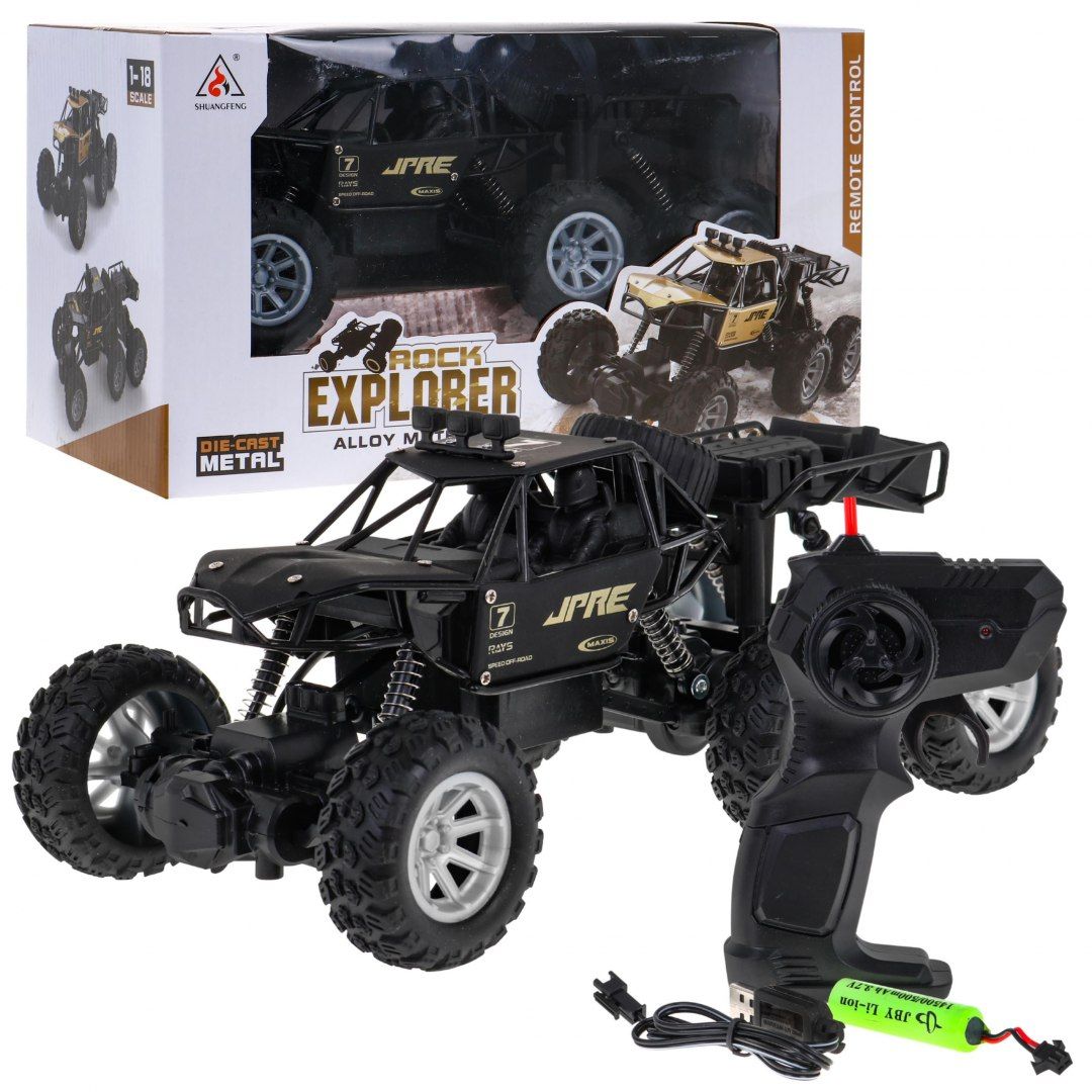 6x6 crawler Rock Auto Zdalnie sterowane + pilot samochód dla dzieci