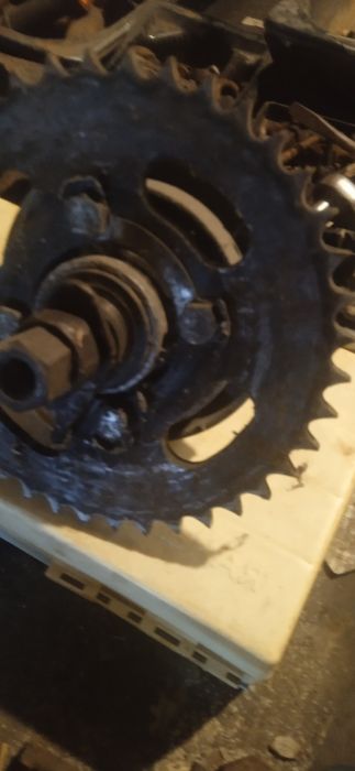 Задня звезда с оськой на Альфа дельта