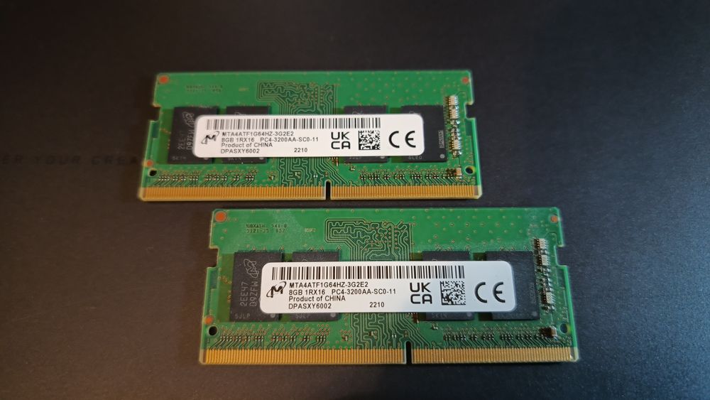 Оперативна пам'ять DDR 4 PC4 3200 16Gb 2x8 для Ноутбука