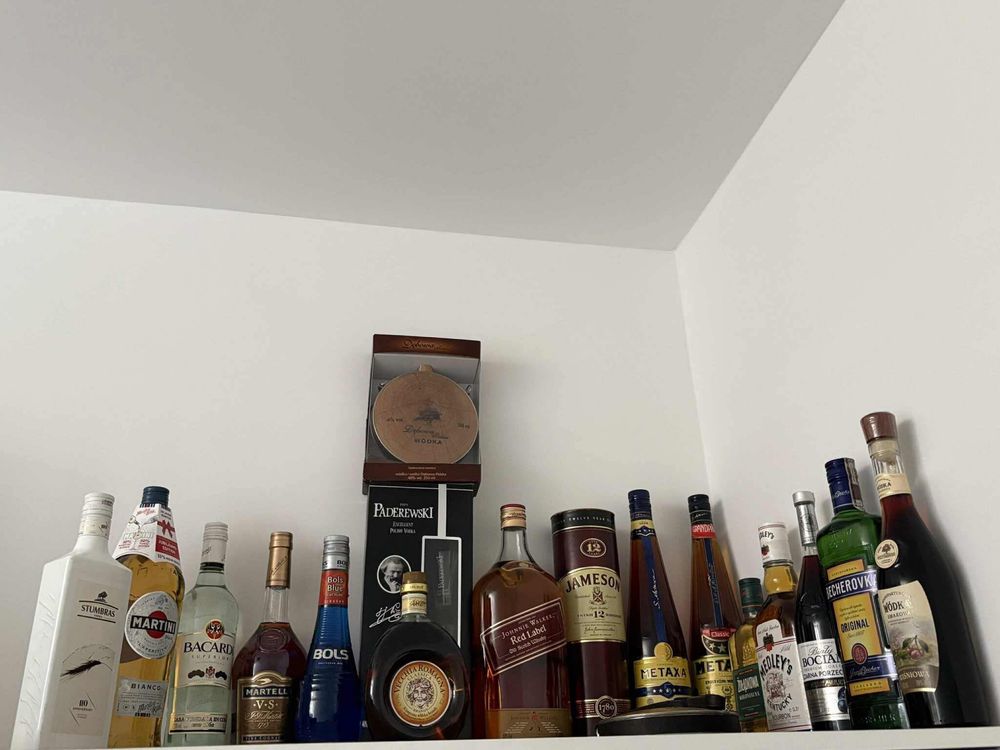 puste butelki kolekcjonereskie patrz opis