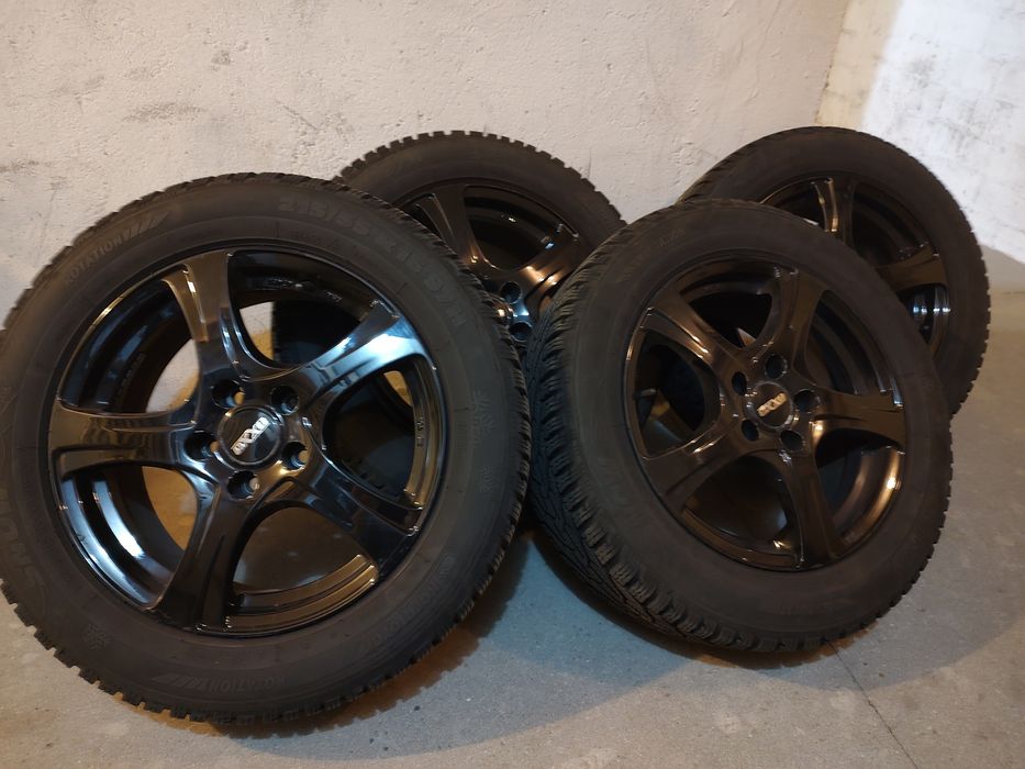Koła alufelgi 16'' OXXO opony zimowe 215/55 R16 Opel Vectra C 5x110