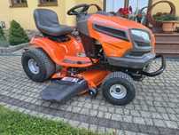 Duży!!! Traktorek kosiarka husqvarna  hydro aluminium.