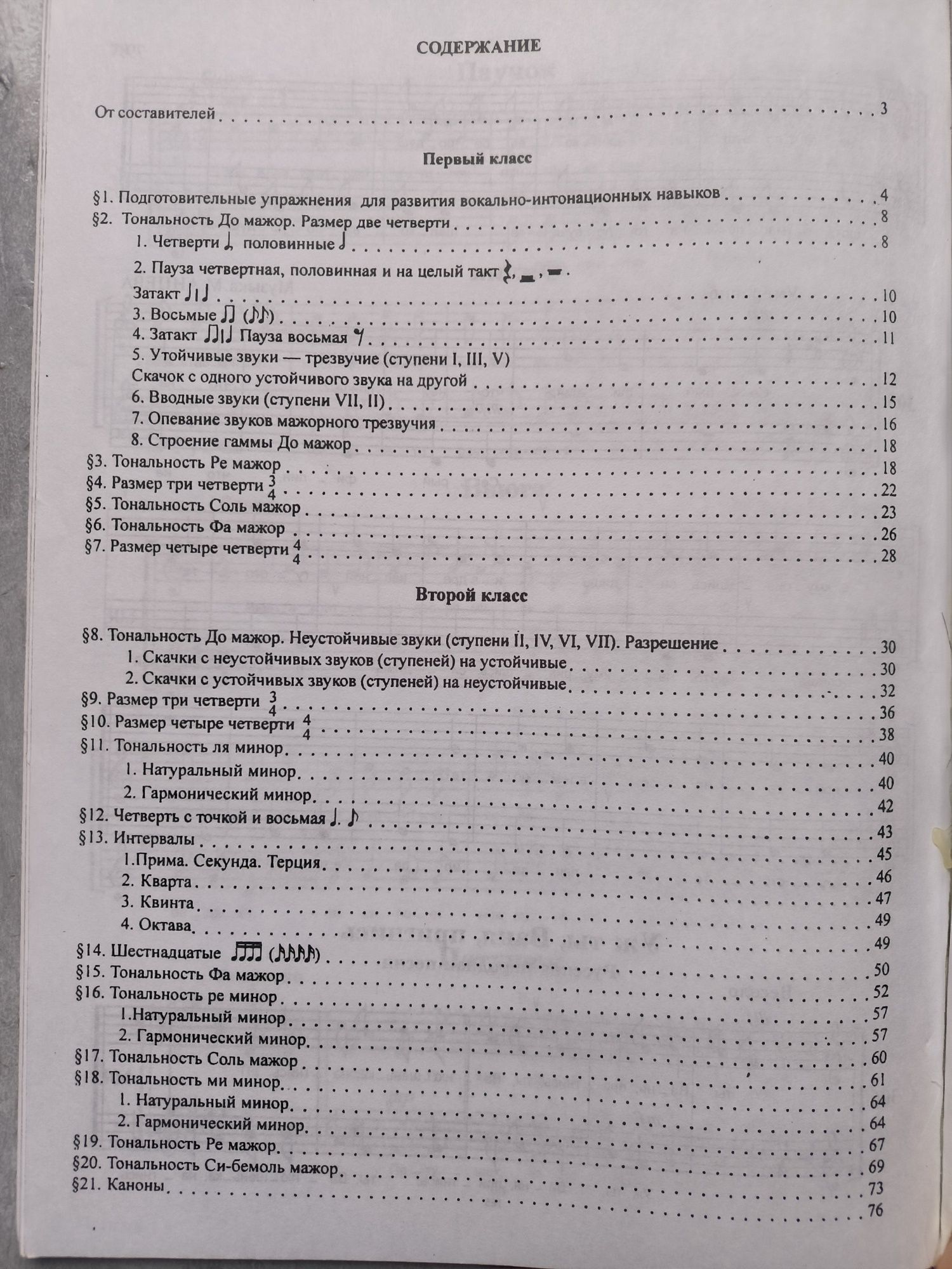 Сольфеджіо для 1-2 класів