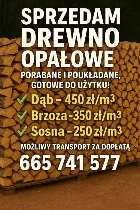 Sprzedam drewno opałowe sezonowane