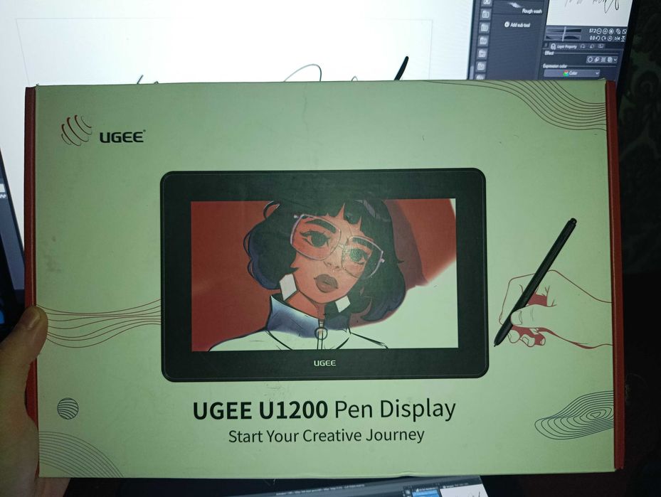Графічний планшет з екраном UGEE U1200