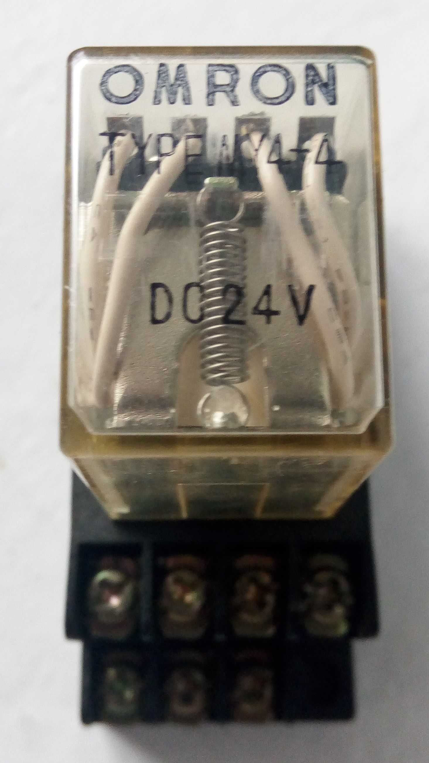 OMRON MY4-4 DC24V с колодкой PYF14H контактор Электромагнитное реле