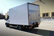 Iveco Daily 35S18 kontener 9eu palet + winda Dhollandia750kg  Iveco Daily 35S18 Himatic kontener 9eu palet + winda Dhollandia 750kg