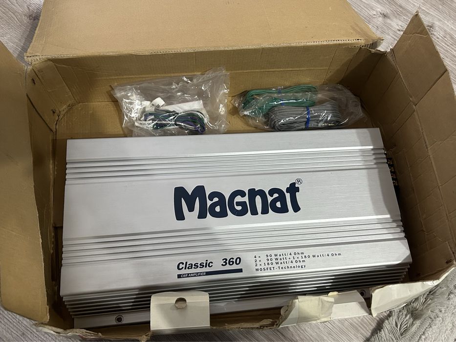 автомобільний  підсилювач звуку Magnat Classic 360