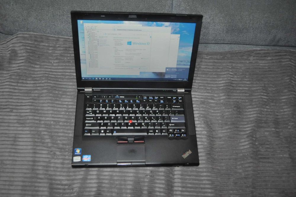 ThinkPad T420 14" i5-2410M 8GB 120Gb ssd DVDRW 1600x900 Win10 zasilacz